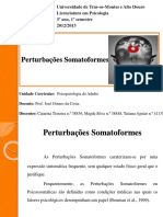 Perturbações Somatoformes