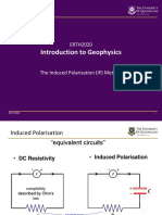 Introduction To Geophysics: ERTH2020