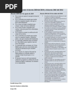 Diferencia Entre El Decreto 2820 Del 2010 y El Decreto 2041 Del 2014