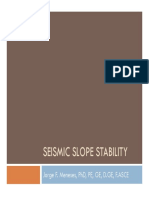 7 Seismic Slope Stability