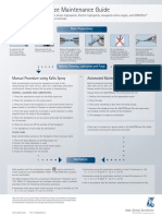 Kavo Handpiece Maintenance Guide: Manual Procedure Using Kavo Spray Automated Maintenance Using Quattrocare™