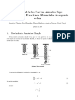 Aplicaciones de EDO Segudo Orden