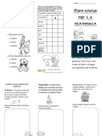 Triptico Estados de La Materia