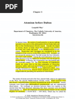 Atomism Before Dalton PDF