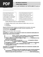 RECURSOS COHESIVOS, Act 3° Año