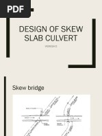 Skew Bridge Design