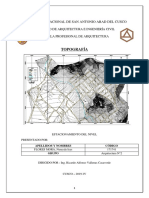 Informe Topografía N°2