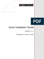 Quick Installation Guide: ECW5211-L Enterprise Access Point