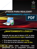 Sustentación Mantenimiento Logico