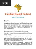 Episode 3 - Brazilian Food