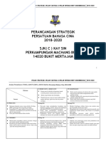 Perancangan Strategik Sukan Olahraga 2018-2020bahasa Cina