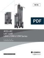 Xylem - Lowara - MOTOR - 4OS - L4C - L6C - L6W - L8W - L10W - L12W PDF