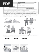 Prueba Ciencias Historia Primero Básico