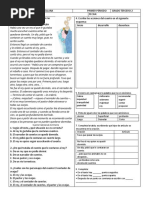 Evaluacion Lengua Castellana