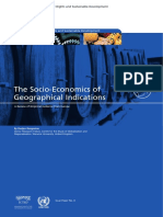 The Socio-Economics of Geographical Indications: Unctad-Ictsd Project On Iprs and Sustainable Development