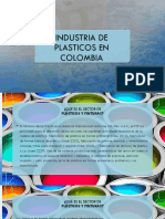 Industria de Plasticos en Colombia Terminado