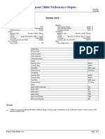 Evergreen Chiller Performance Outputs: Tag Name: 746 TR