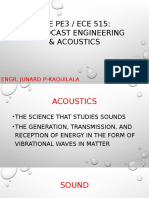 ECEPE3 - Lesson 1 Acoustics