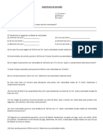 Exercícios de Revisão 9 Ano