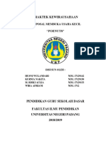 Proposal Usaha Donat Kentang