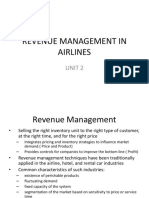 Pricing Stratgies in Airlines