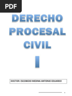 Derecho Procesal Civil Peruano