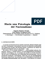 Hacia Una Psicologia Social Del Nacionalismo PDF