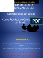 Casos Prácticos de Contrataciones Del Estado