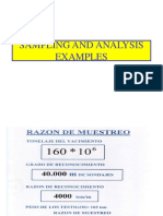 Sampling and Analysis Examples