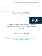 Análisis Comparativo Del Libro de Alexandre