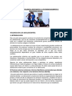 Conflicto y Violencia Asociados A Los Desequilibrios e Inequidad Social