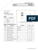 Silicon NPN Power Transistors: BU508DF