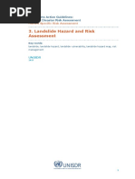 Landslide Hazard and Risk Assessment