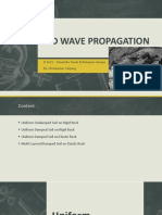 1-D Wave Propagation: SI 6121 - Dinamika Tanah & Rekayasa Gempa By: Christopher Tanjung