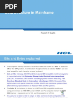 Data Structure in Mainframe