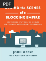 Behind The Scenes of A Blogging Empire Ebook PDF