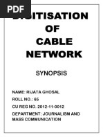 Synopsis: Name: Rijata Ghosal ROLL NO.: 65 CU REG NO. 2012-11-0012 Department: Journalism and Mass Communication