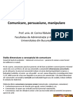 Comunicare, Persuasiune, Manipulare