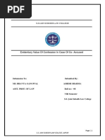 Evidentiary Value of Confession in Case of Co-Accused: S.S.Jain Subodh Law College