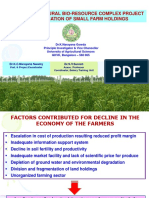 Experience of Rural Bio-Resource Complex Project in Intensfication of Small Farm Holdings