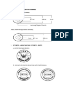 Stempel Kop Sampul Dan Papan Nama