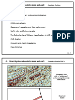 G. Direct Hydrocarbon Indicators and AVO