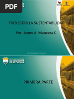 Proyectar La Sustentabilidad