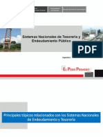 MEF Sistemas Nacionales de Tesorería y Endeudamiento Público 2018 PDF