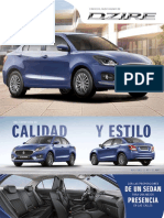 Catalogo Suzuki Swift Dzire Costa Rica