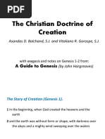 Christian Doctrine of Creation