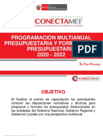 Programación Multianual 2020-2022