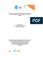 JSDH - Plantilla Excel Evaluación Aspecto Económico Del Proyecto - Listas Chequeos RSE Ambiental y Social