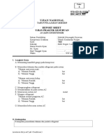 Report Sheet AC