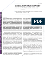 Prediction of Human Clearance of Twenty-Nine Drugs From Hepatic Microsomal Intrinsic Clearance Data: An Examination of in Vitro Half-Life Approach and Nonspecific Binding To Microsomes